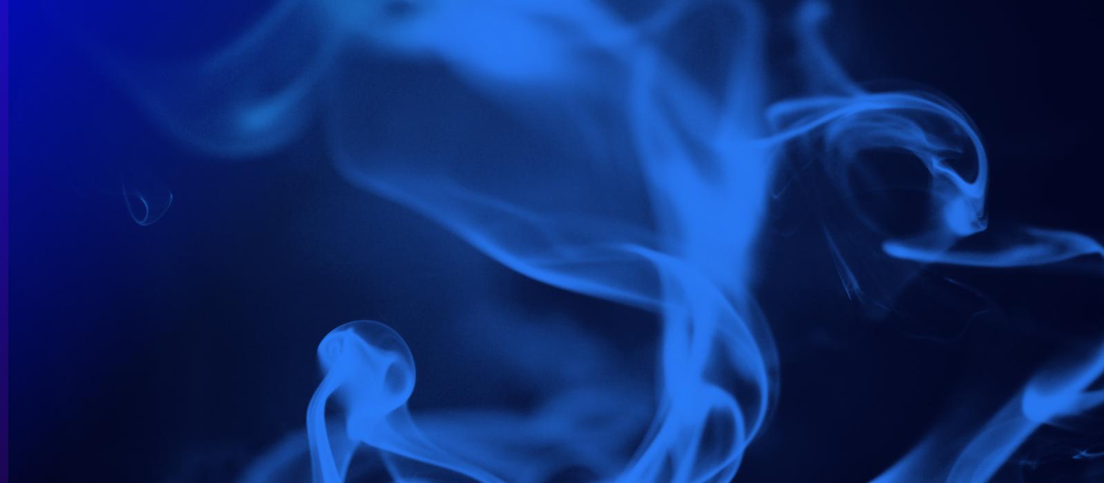 Blue smoke