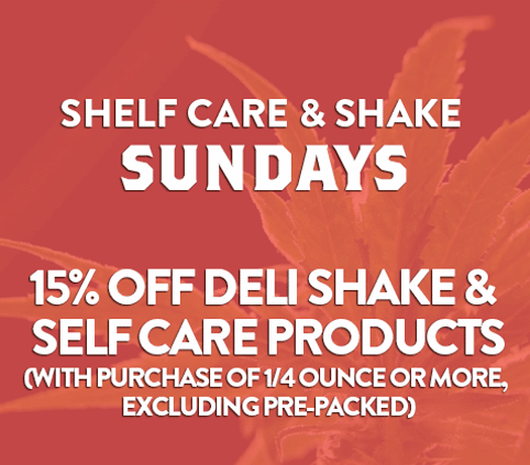 Self Care Sunday - 15% off topicals. 15% off Shake
