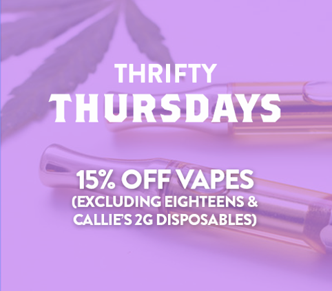 Thrifty Thursday $15 off all carts